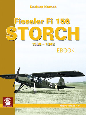 cover image of Fieseler 156 Storch 1938-1945